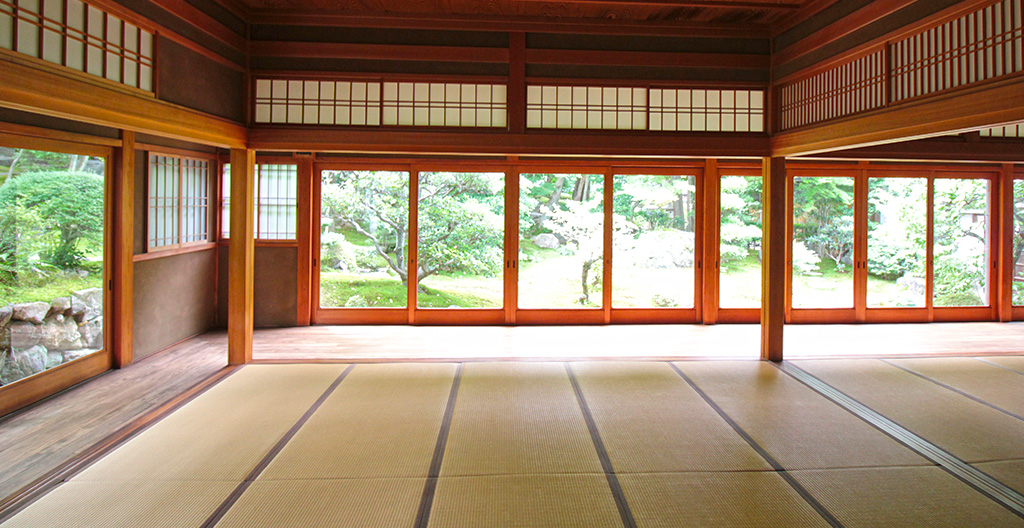toppictemple 正覚庵の書院からの風景