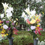 東福寺荘厳院の樹木葬法要祭の献花