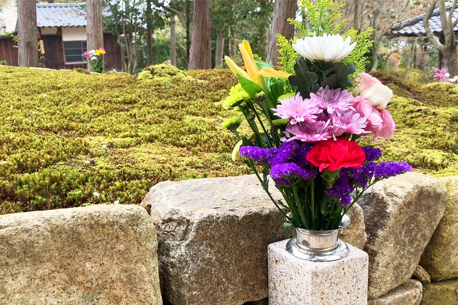 bosan-flower 墓参の献花イメージ