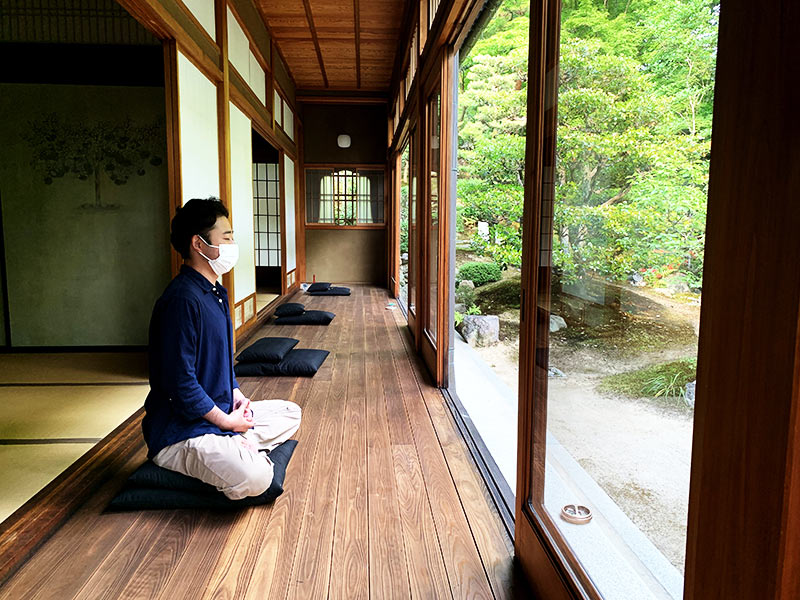 初めての座禅は時間の感覚が変わりました 東福寺の正覚庵にて 京都の樹木葬