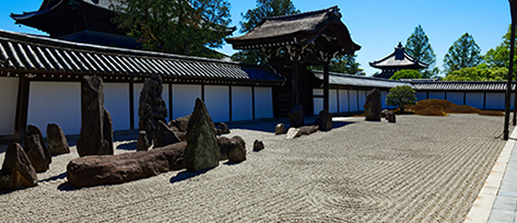 東福寺の枯山水